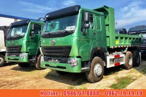 Xe Ben Howo 3 Chân 380Hp Khí Thải Euro 5